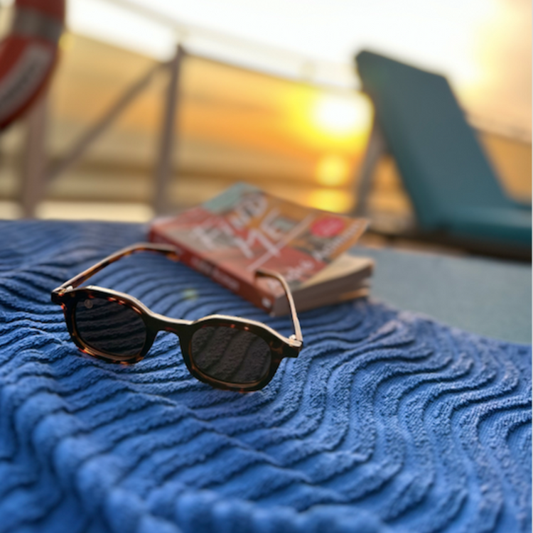 Tortoise Shell Sleek Voyager Sunglasses