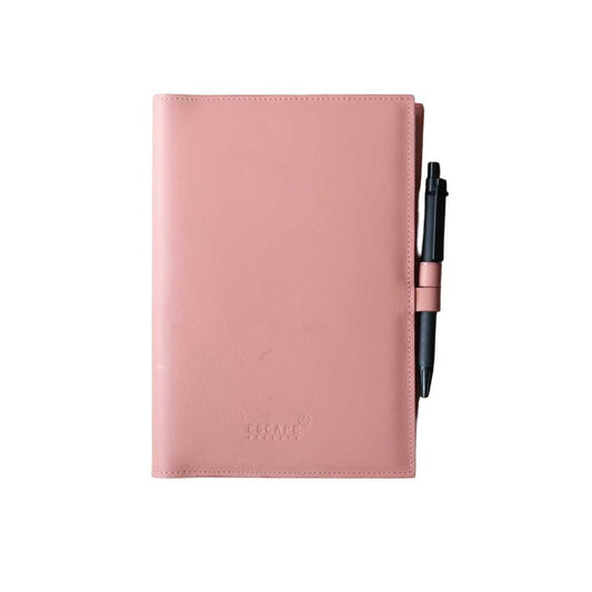 Blush Pink A5 Barton Full Grain Leather Journal
