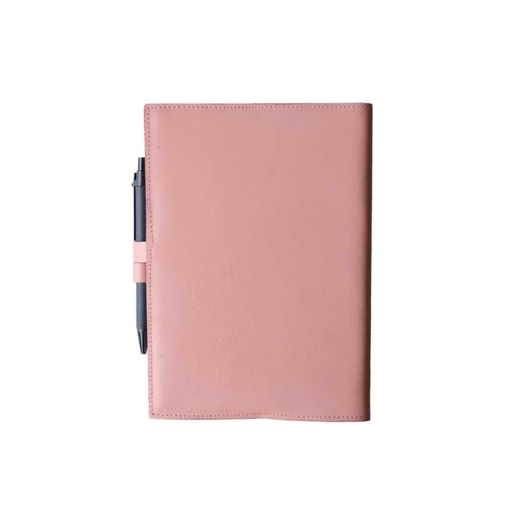 Blush Pink A5 Barton Full Grain Leather Journal
