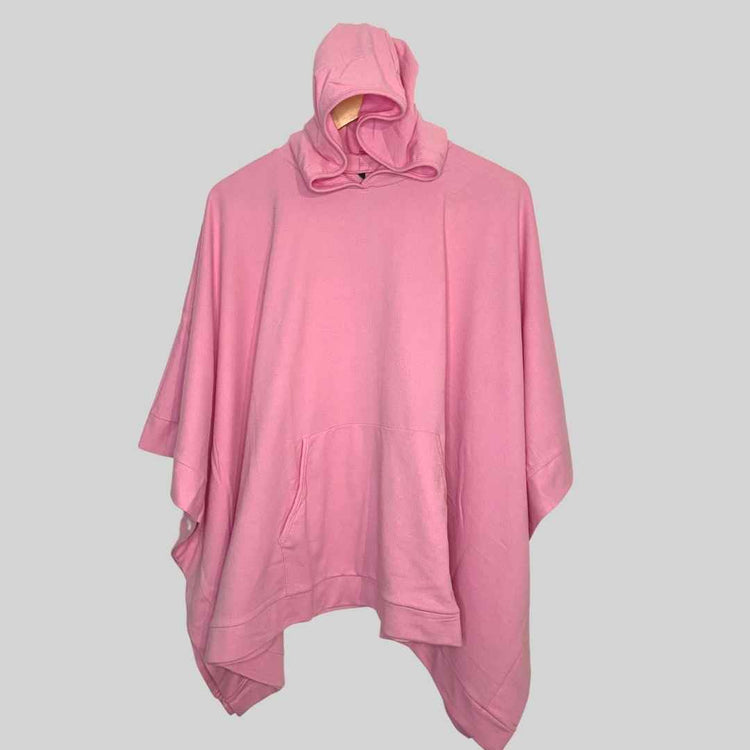 Candy Pink Tsala Loungewear Sweat Poncho