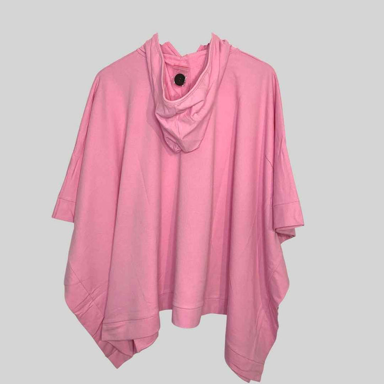 Candy Pink Tsala Loungewear Sweat Poncho