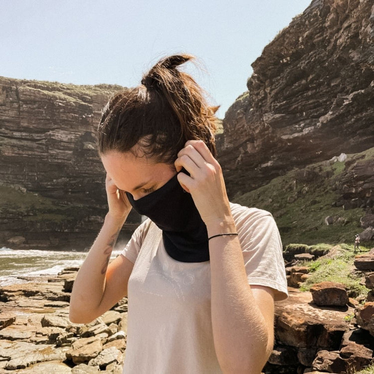 Burgandy Expedition Lifestyle Snood Face Mask