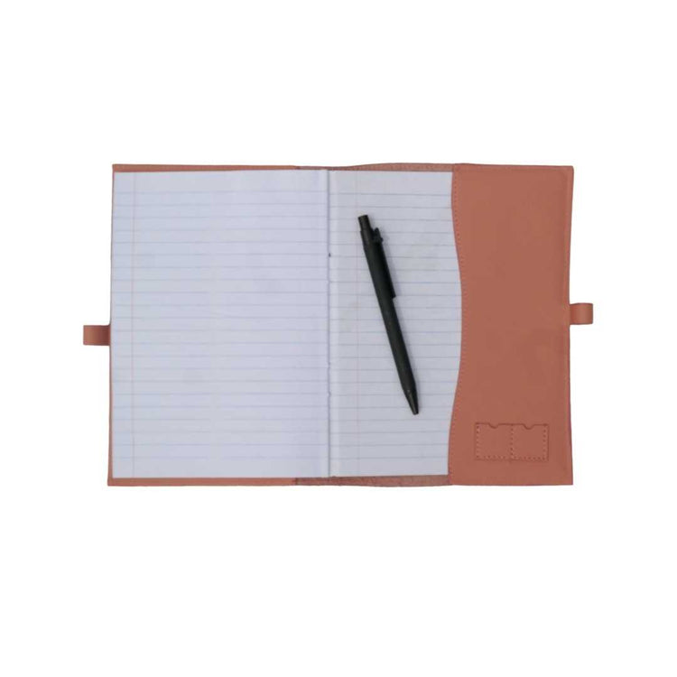 Blush Pink A5 Barton Full Grain Leather Journal