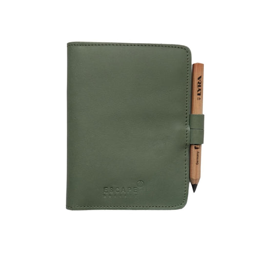 Sage Green Leather Barton Journal