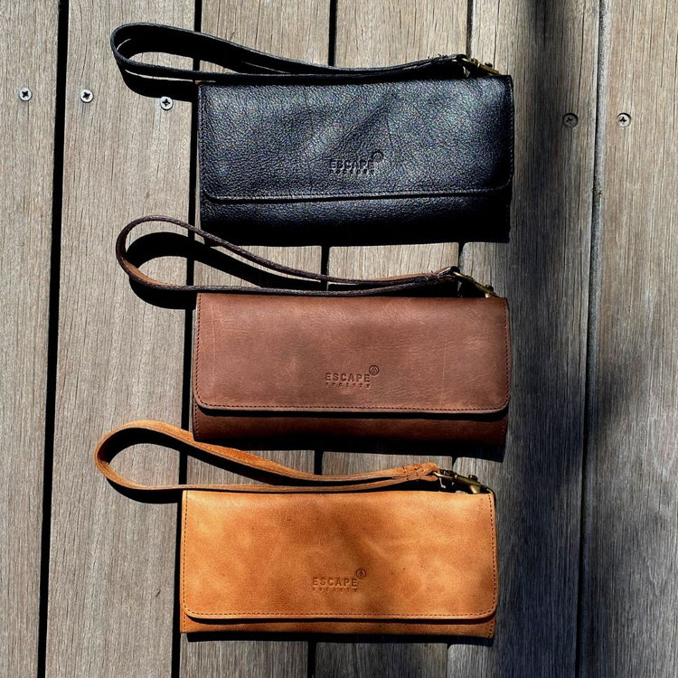 Black Conquest Travel Wallet