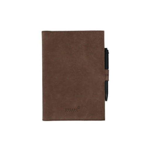 Dark Brown A5 Barton Full Grain Leather Journal
