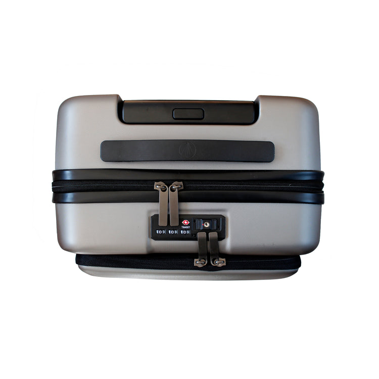 Grey Carry-On with Front Loading Laptop Pocket - Escape Society