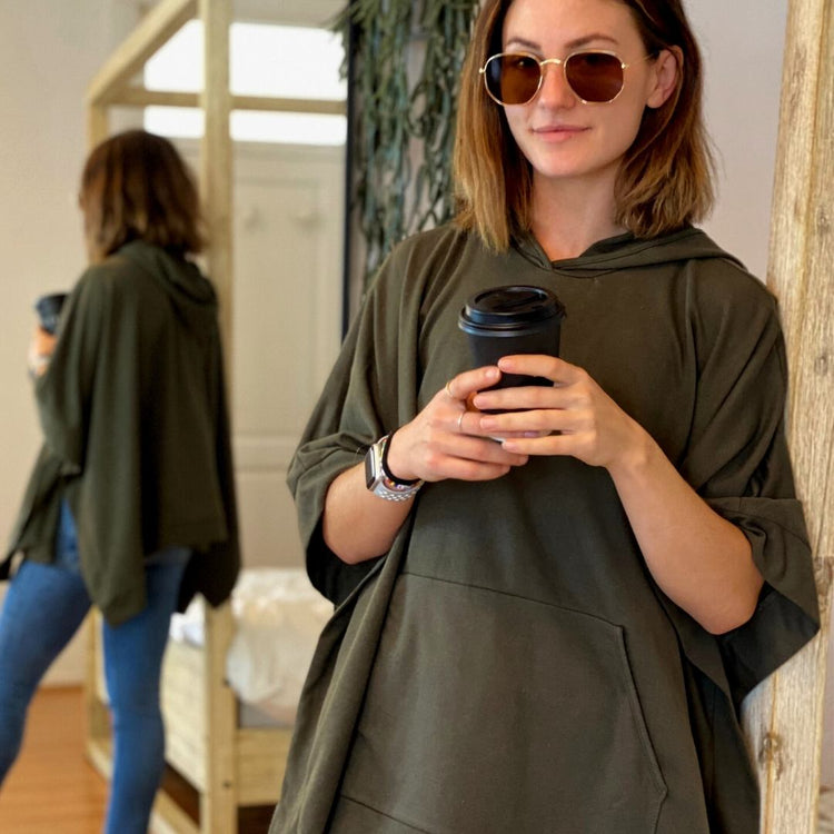Fatigue Tsala Loungewear Sweat Poncho