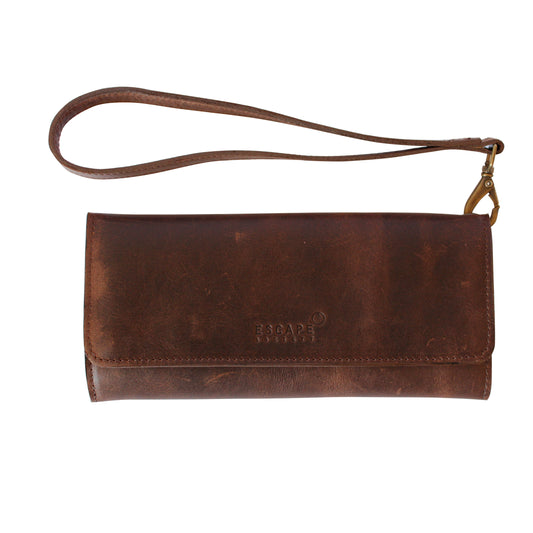 Dark Brown Conquest Travel Wallet