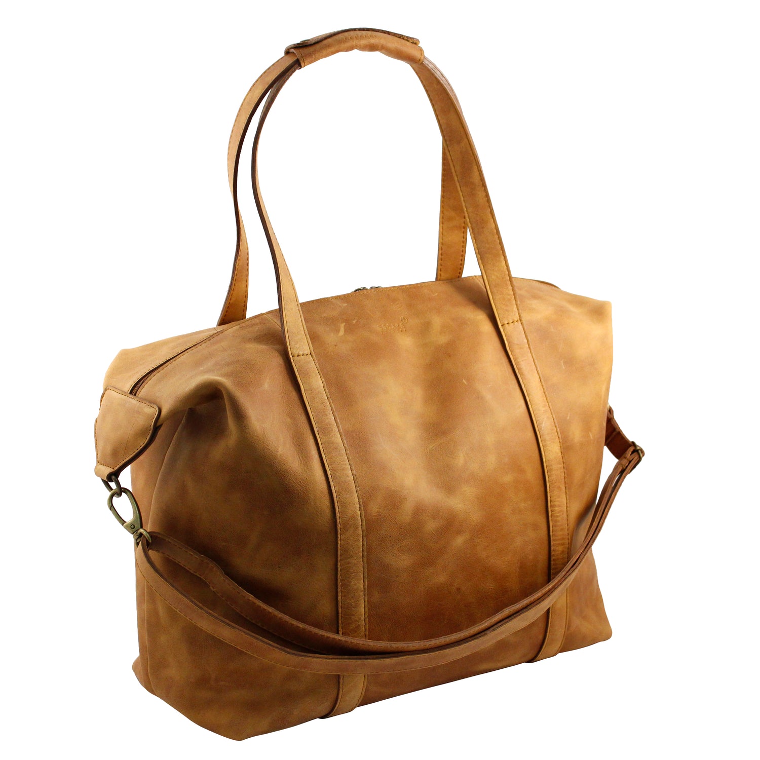 Tan Full Grain Leather Nomadic Weekender - Escape Society