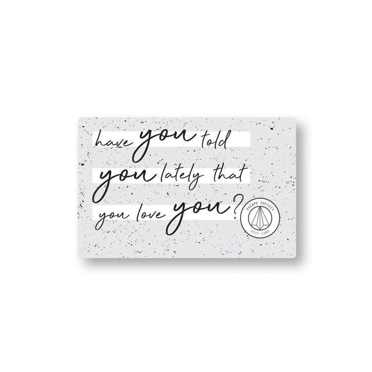 Escape Society Egift Card - Escape Society