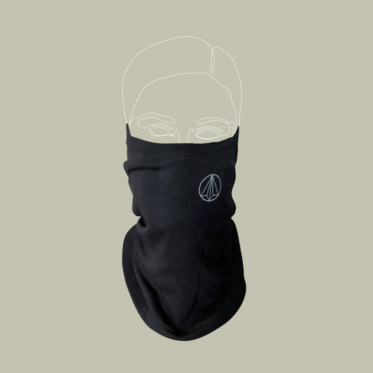 Black Expedition Lifestyle Snood Face Mask