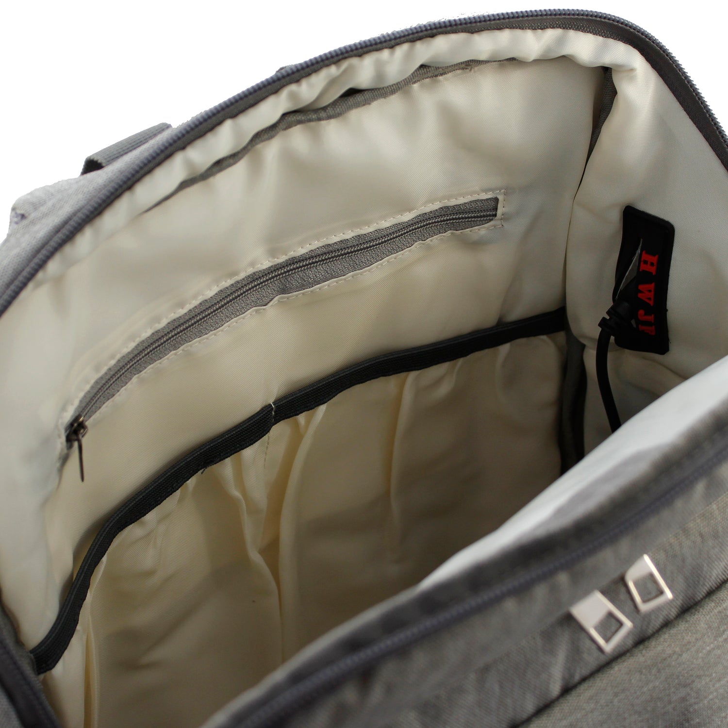 Grey Diaper Travel Backpack - Escape Society